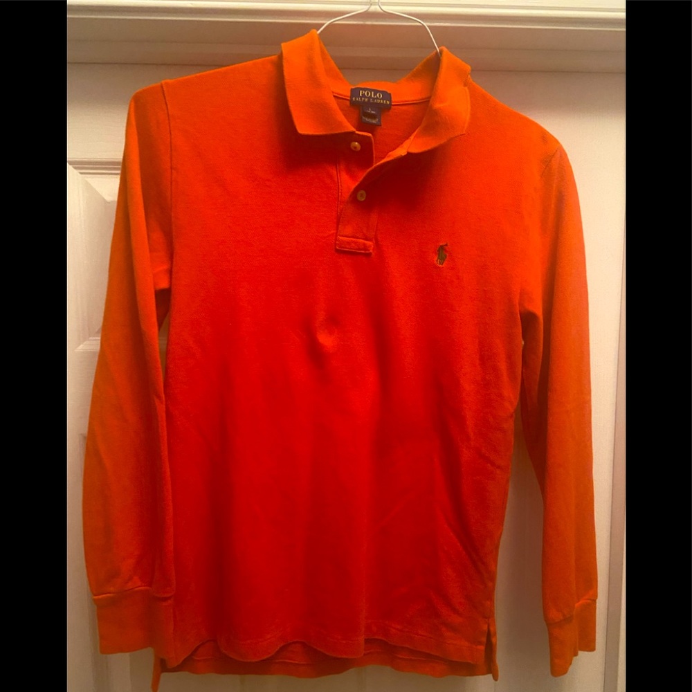 Boys Long Sleeve Polo Shirt